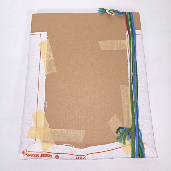 Vintage Sunset Stitchery “Quilted Christmas Morn” Kit 2101 Holiday‎ Scene 8×10 – - Picture 5 of 13